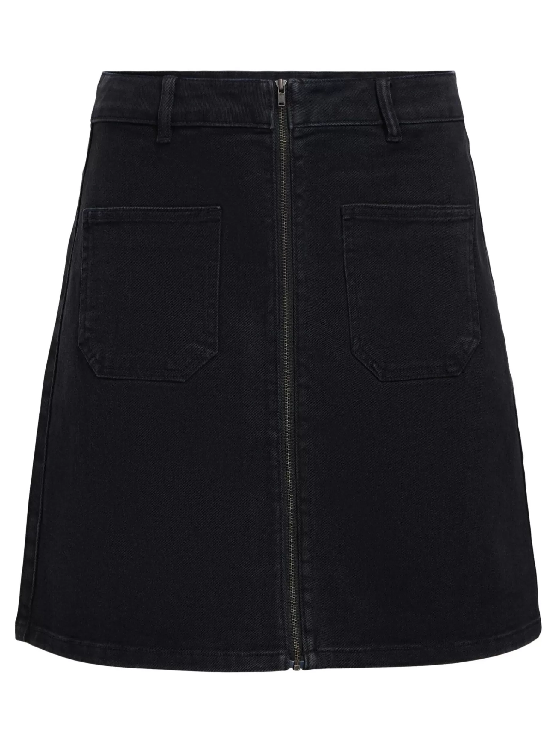 OBJECT DENIM MINIROK Black Denim Fashion