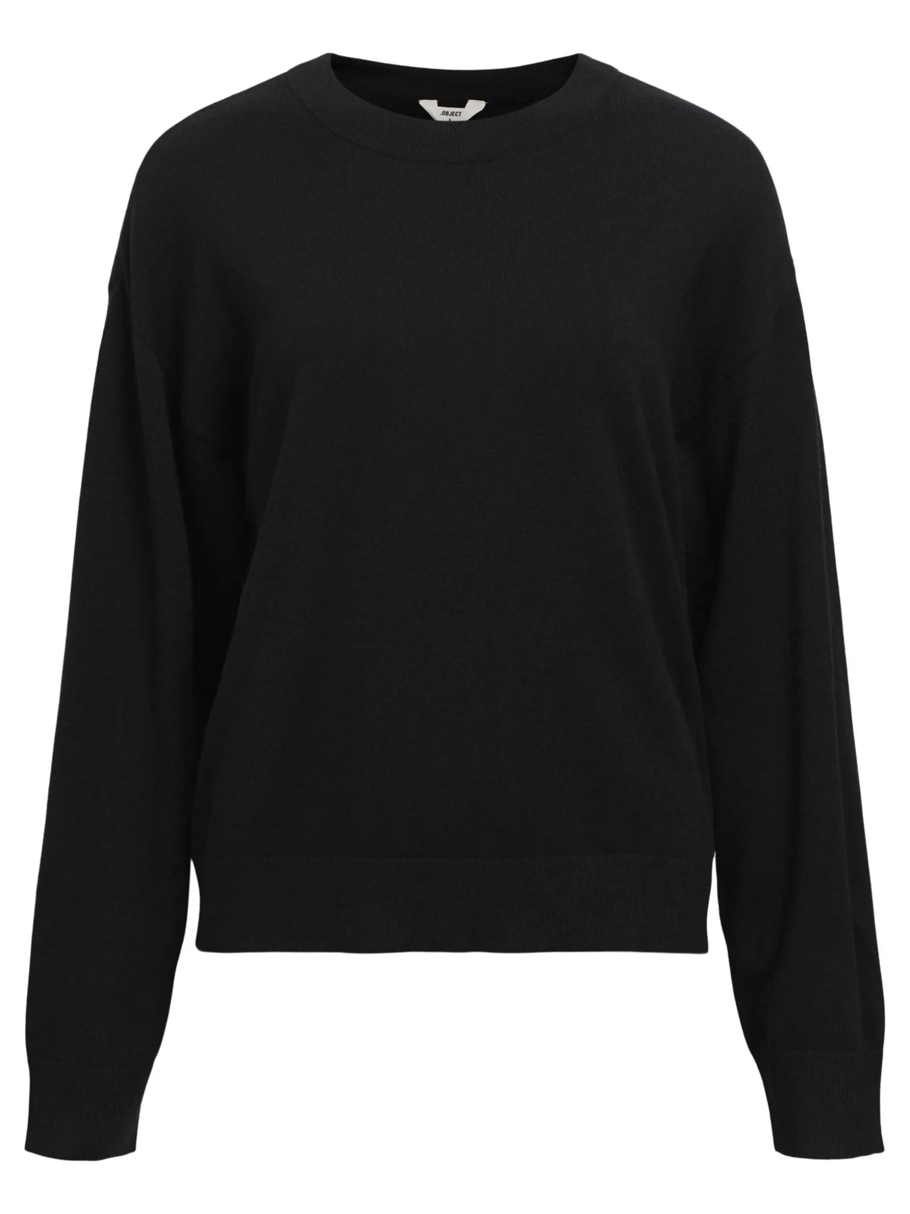 OBJECT GEBREID SWEATER Black Hot