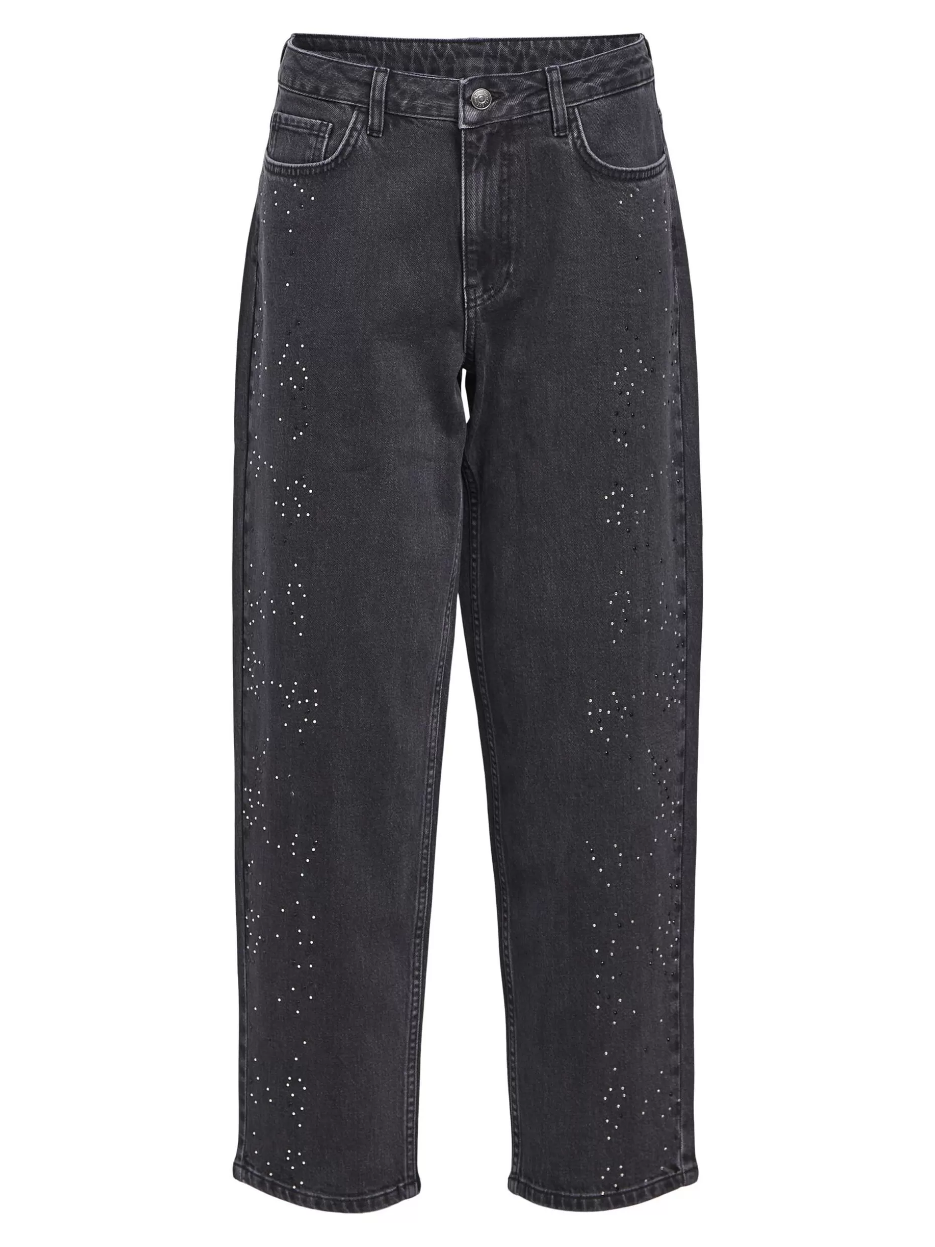 OBJECT GEDETAILLEERD JEANS Black Discount