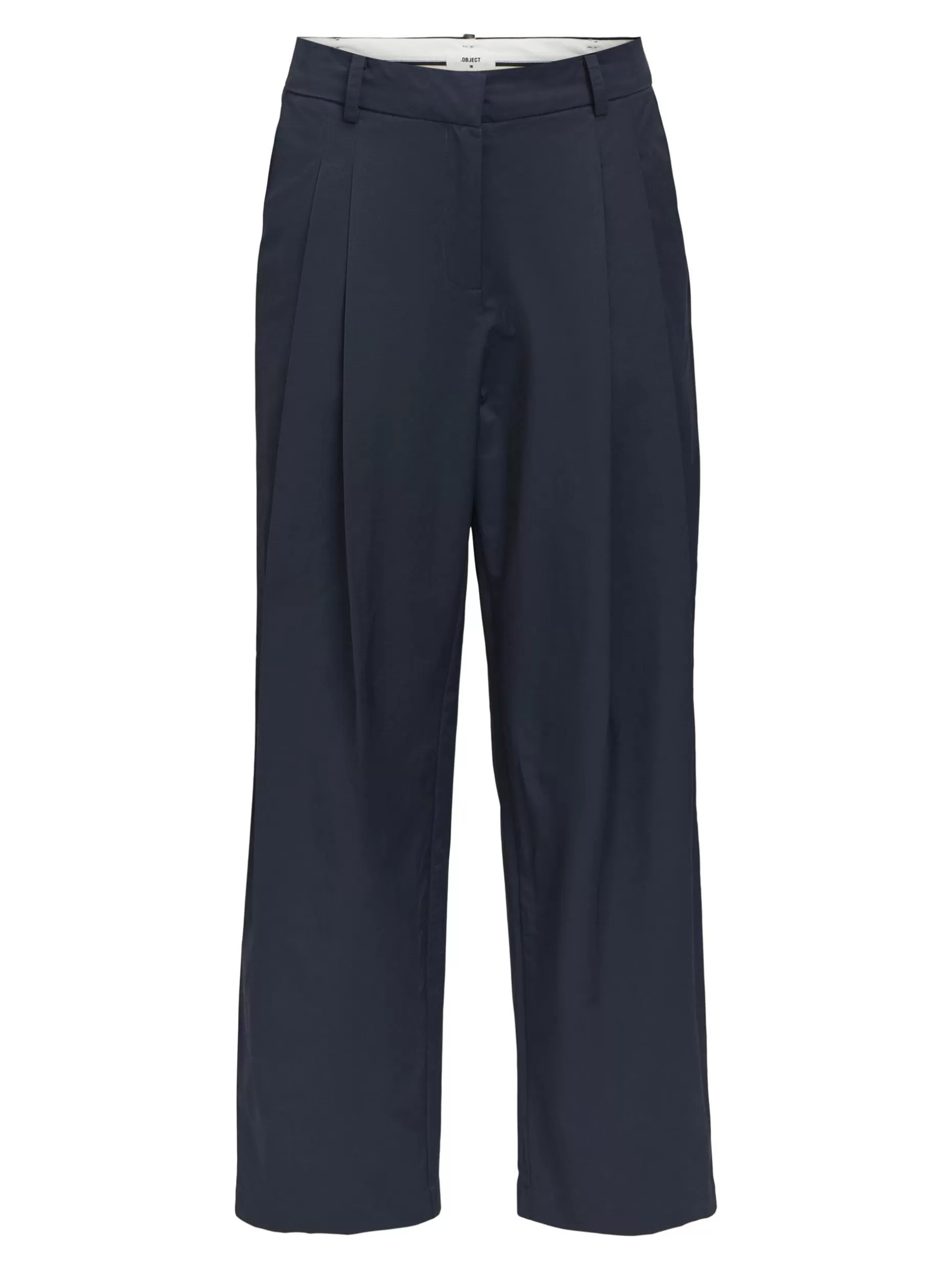 OBJECT GEPLOOID WIDE LEG BROEK Sky Captain Flash Sale