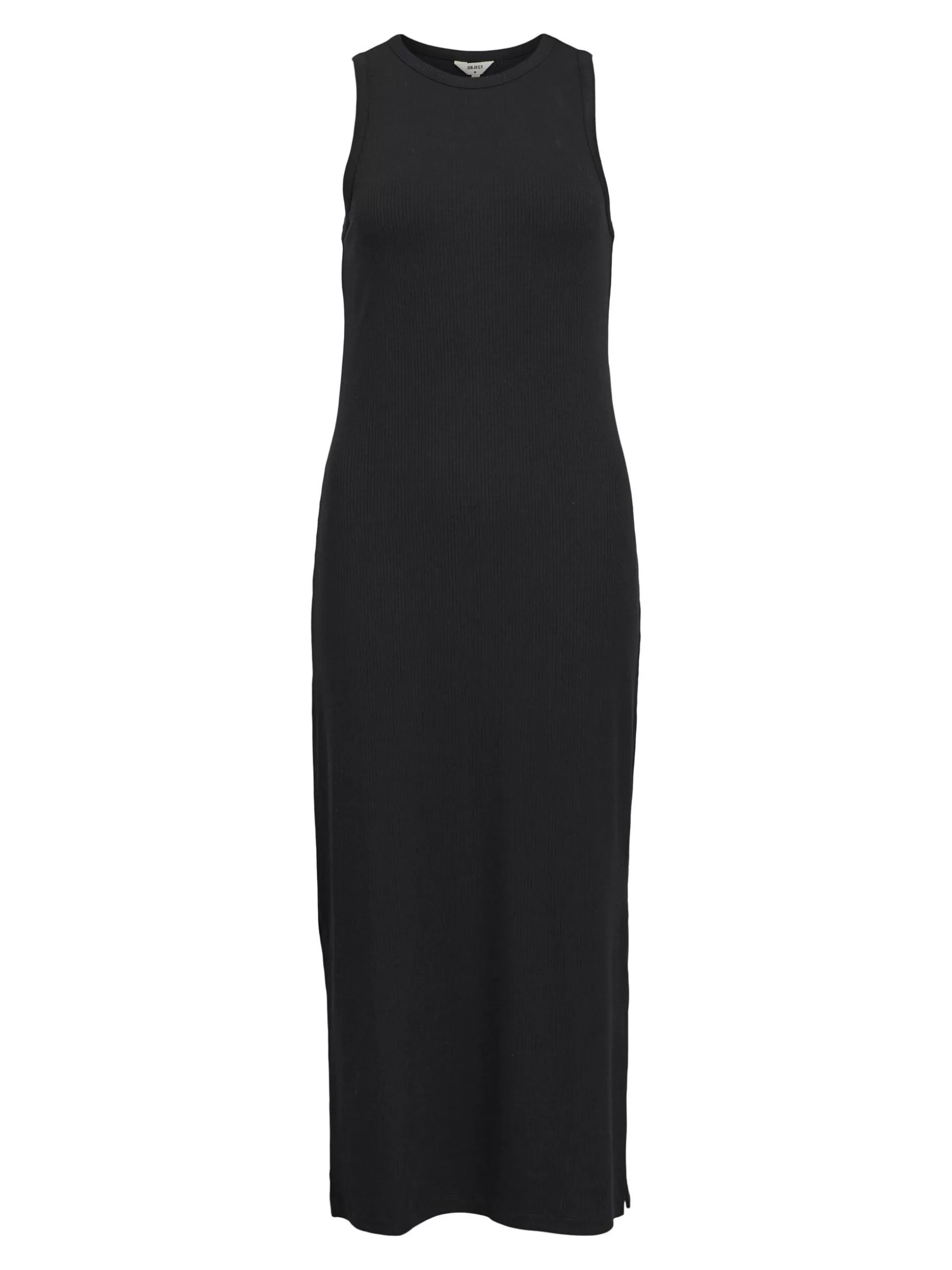 OBJECT GERIBBELD MAXI JURK Black Flash Sale