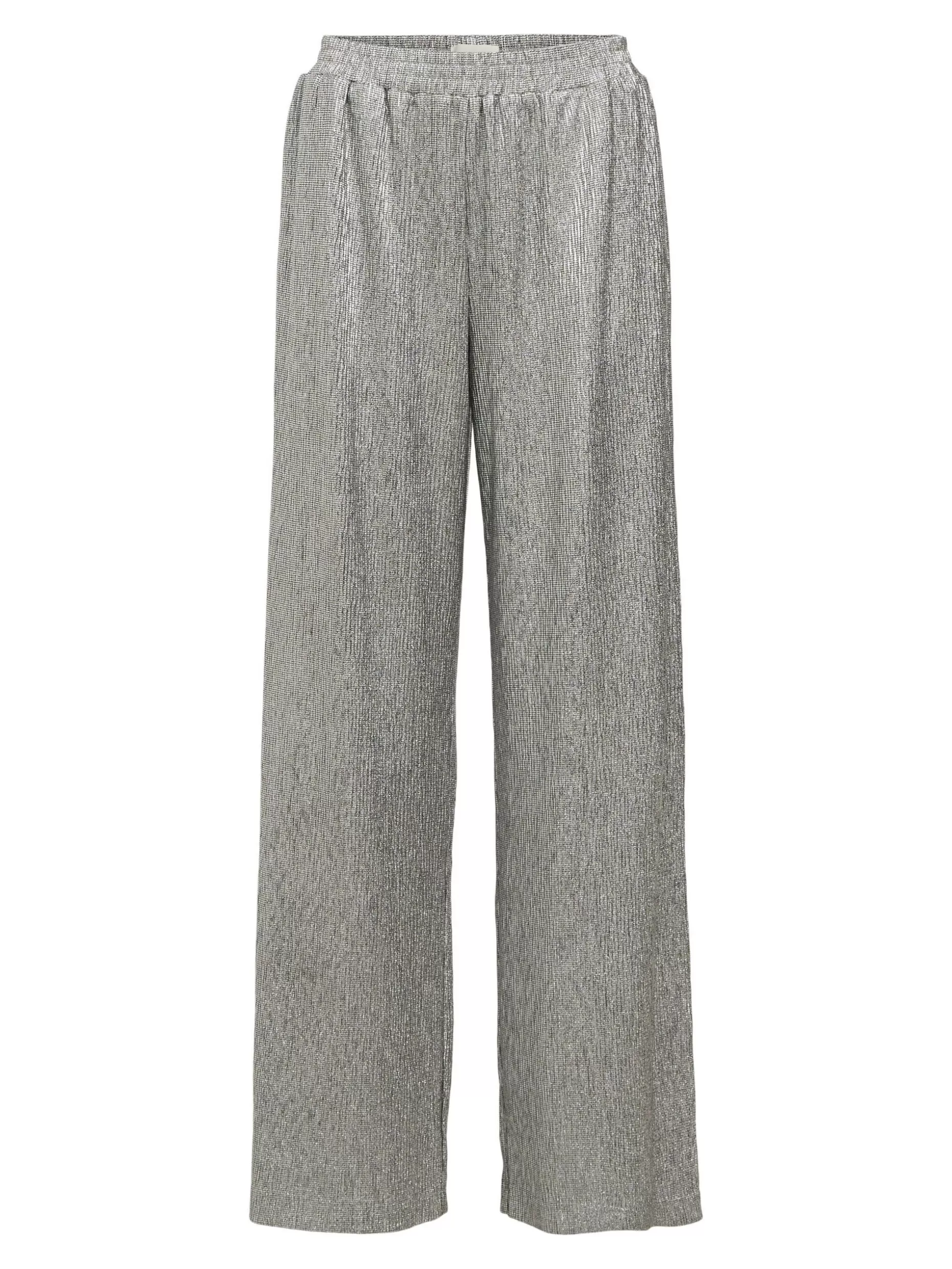 OBJECT GETEXTUREERD BROEK Silver Fashion