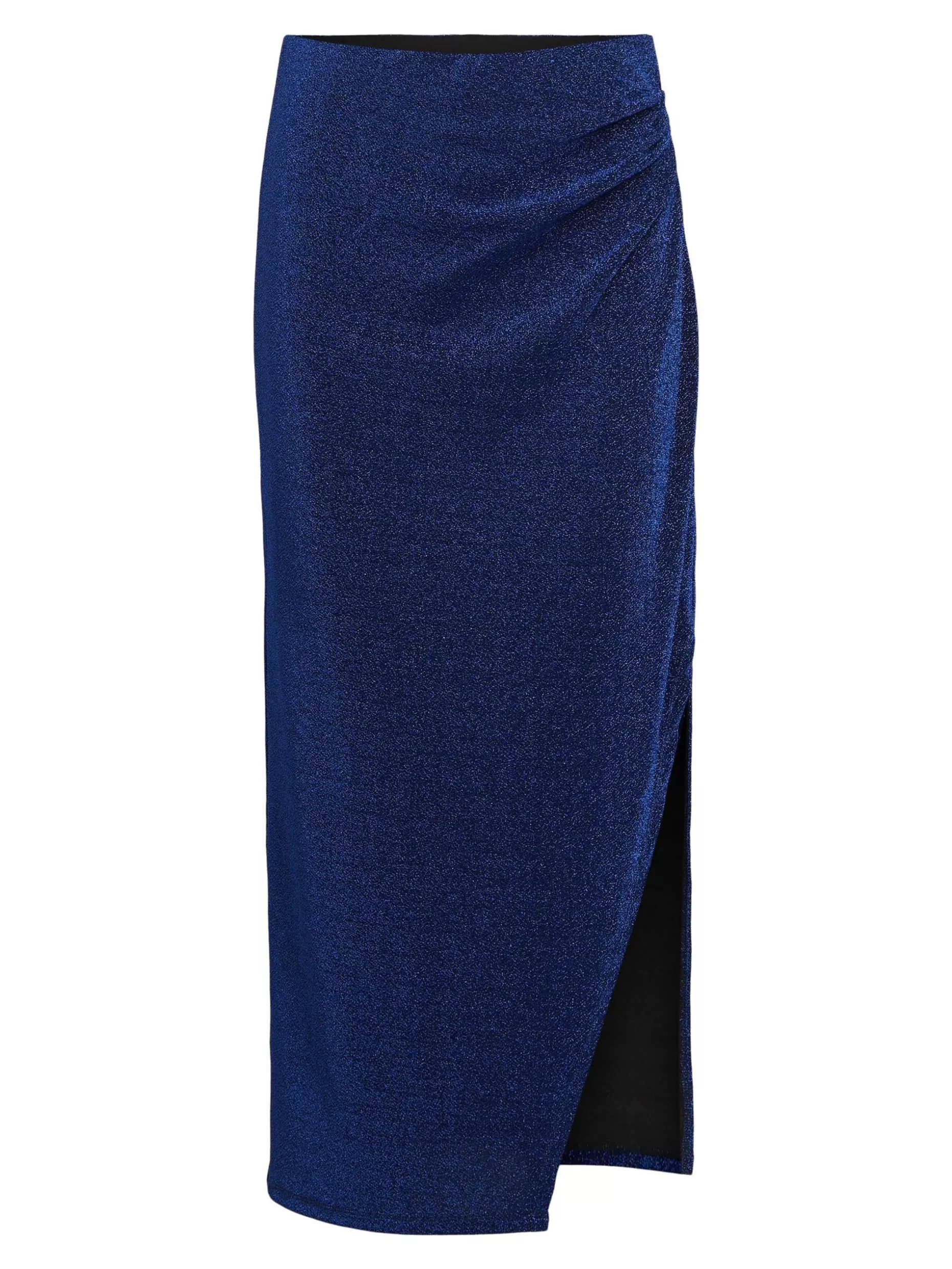 OBJECT GLITTER MAXI ROK Lapis Blue New