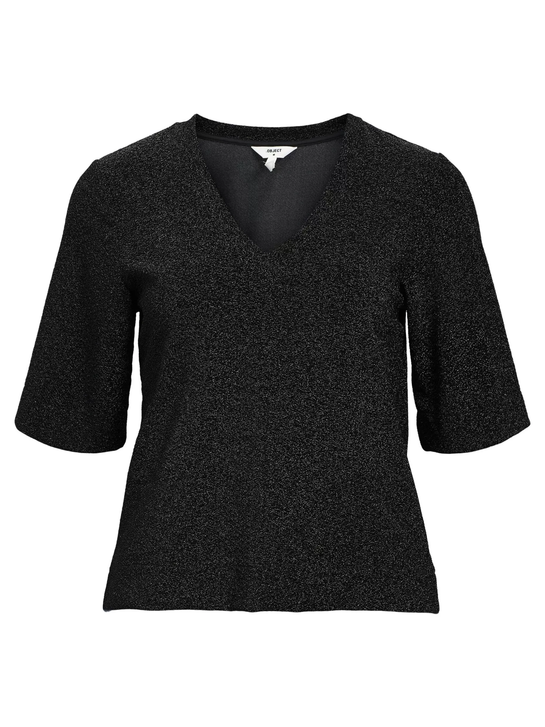 OBJECT GLITTER TOP Black Outlet