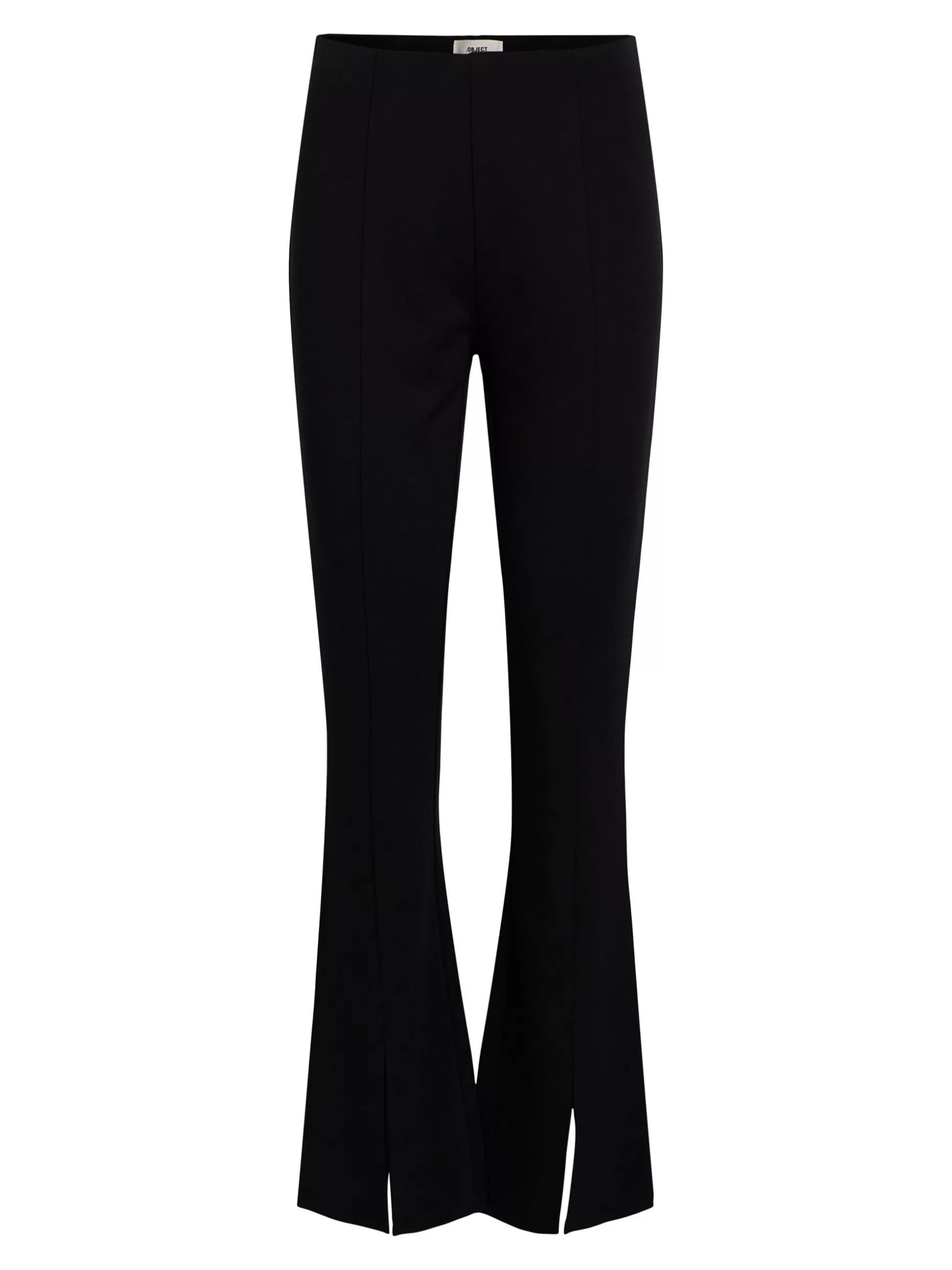 OBJECT HIGH-WAIST FLARED BROEK Black Clearance