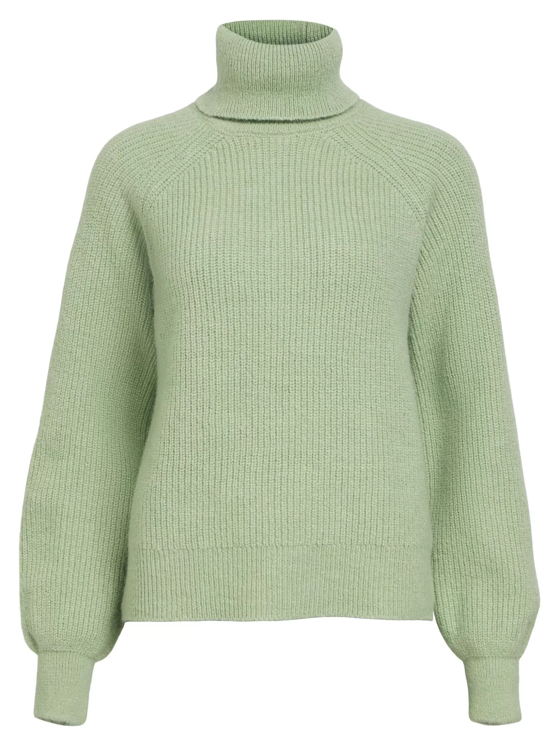 OBJECT HOGE HALS SWEATER Fair Green Cheap