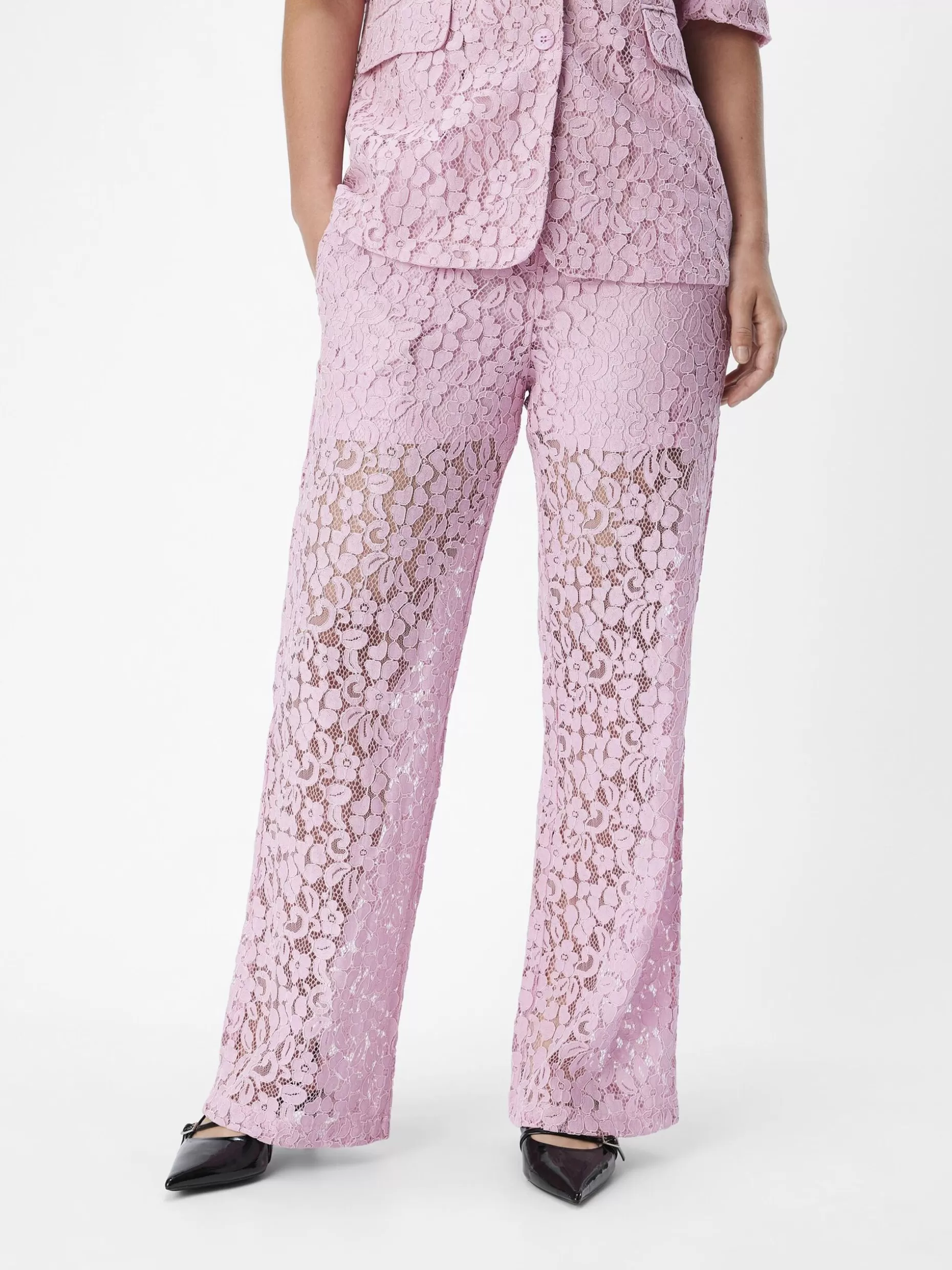 OBJECT KANT BROEK Pink Frosting Fashion