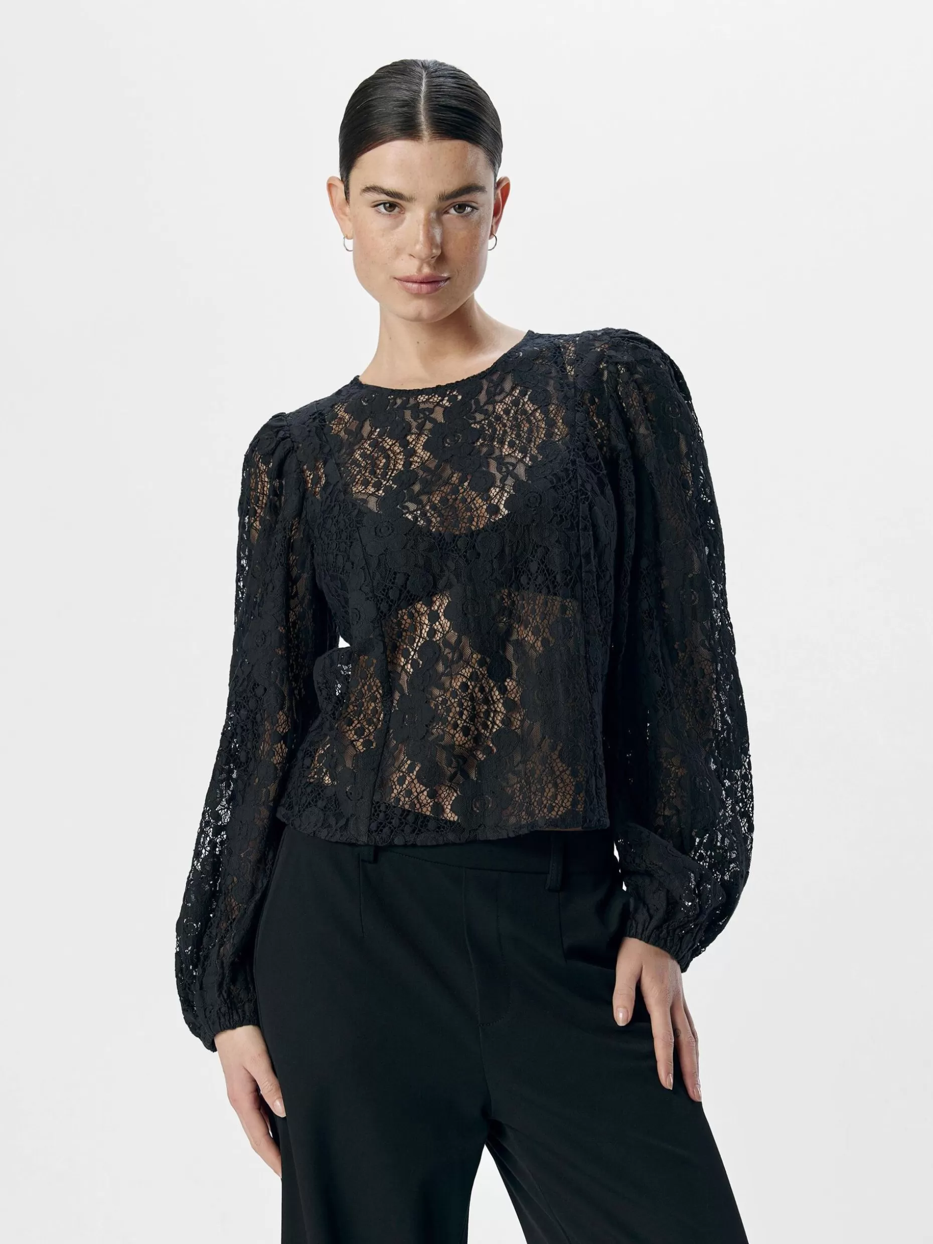 OBJECT KANT TOP Black Flash Sale