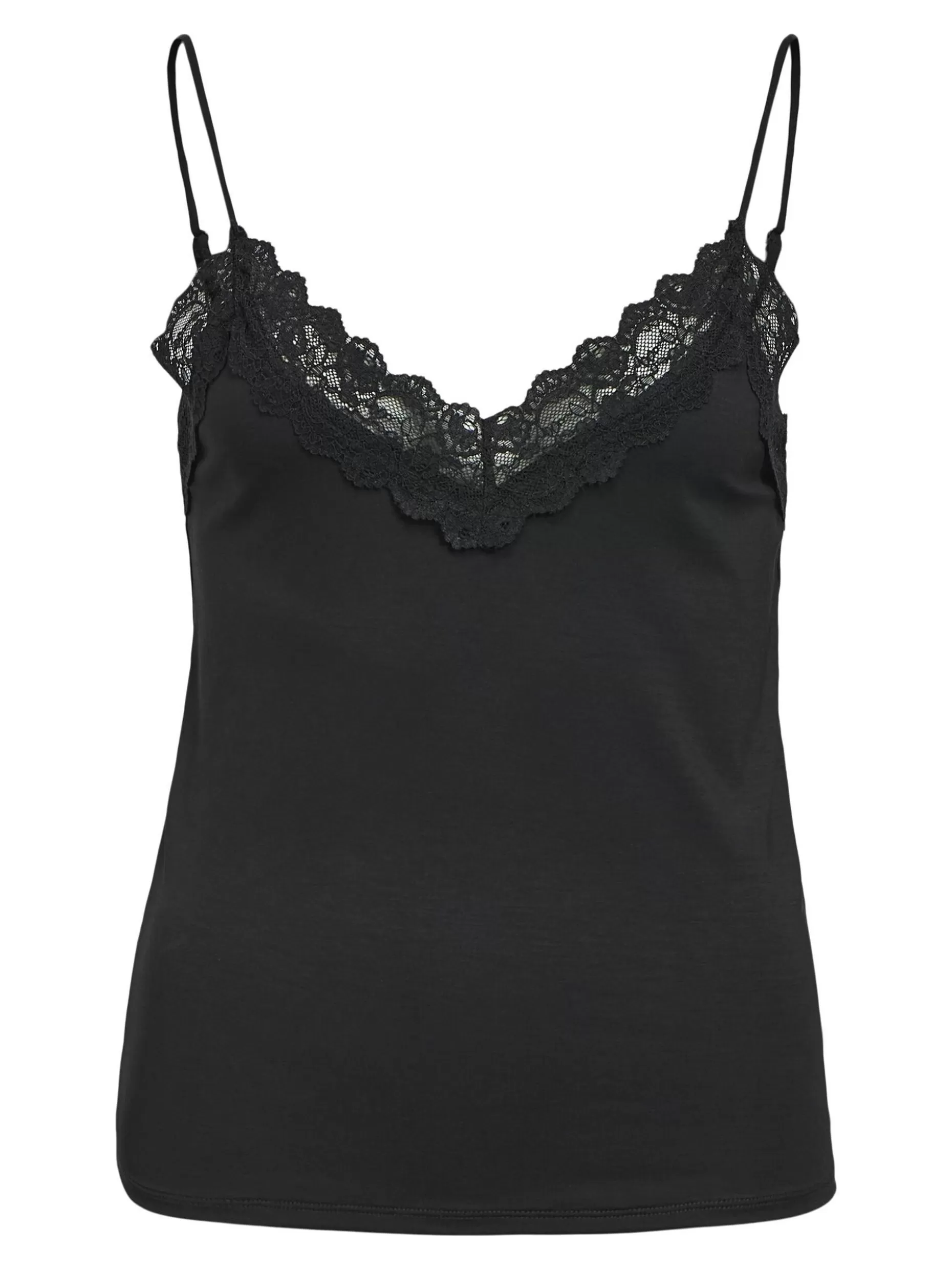 OBJECT KANTEN MOUWLOZE TOP Black New