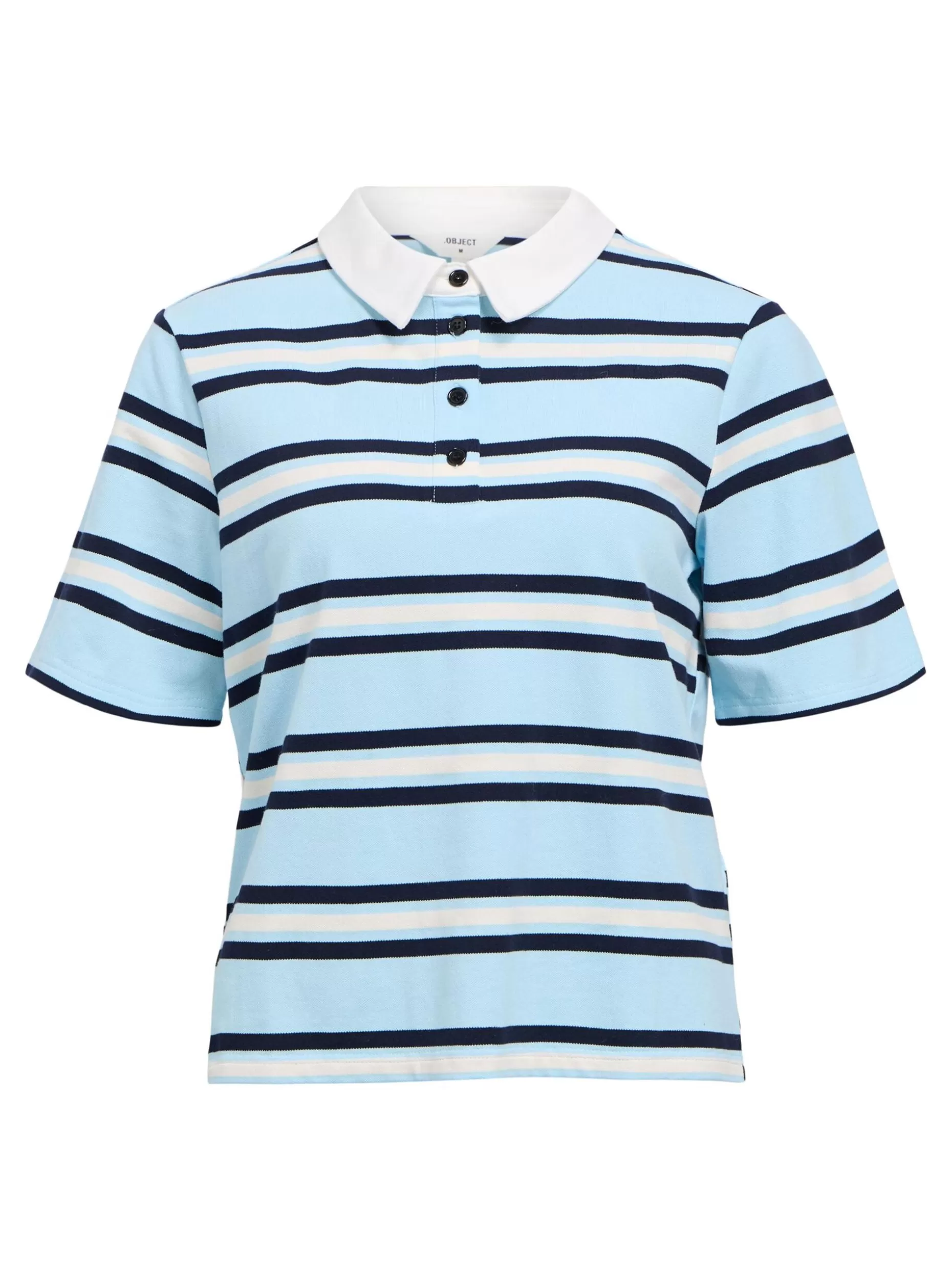 OBJECT KORTE MOUWEN POLO Kentucky Blue Clearance