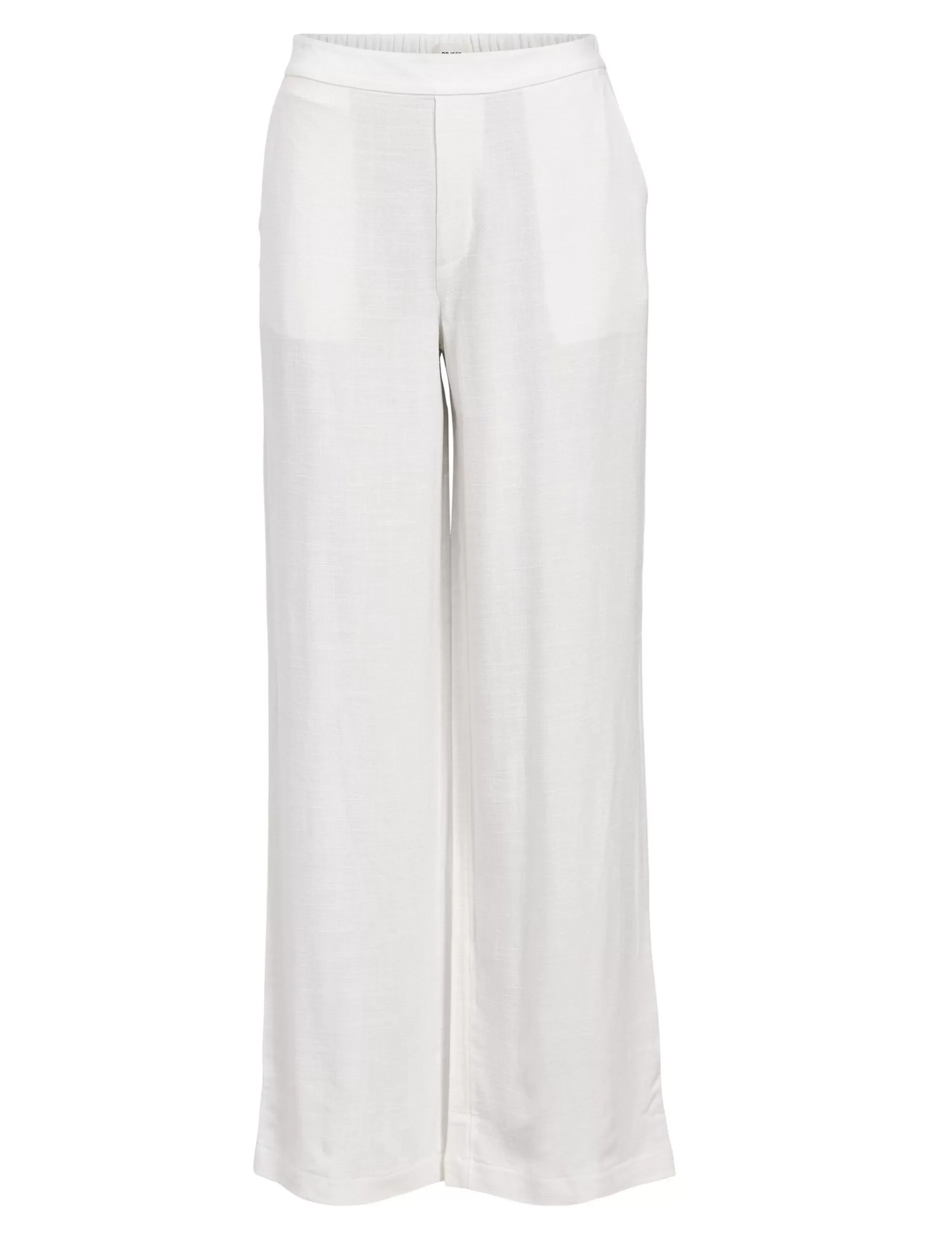 OBJECT LINNENMIX WIDE LEG BROEK Cloud Dancer Flash Sale