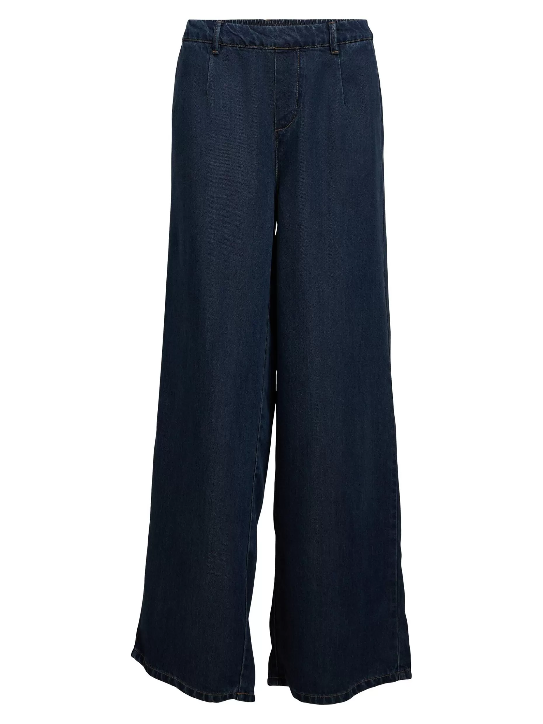 OBJECT LOOSE FIT BROEK Dark Blue Denim New