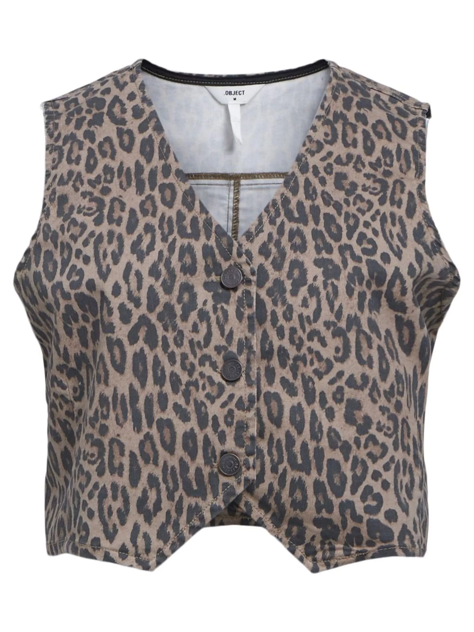 OBJECT LUIPAARDPRINT GILET Incense Clearance