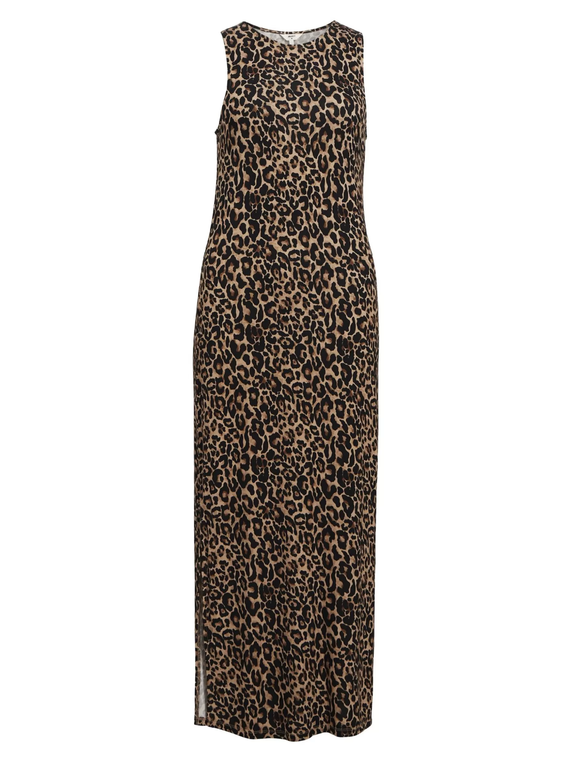 OBJECT LUIPAARDPRINT MAXI JURK Incense Hot