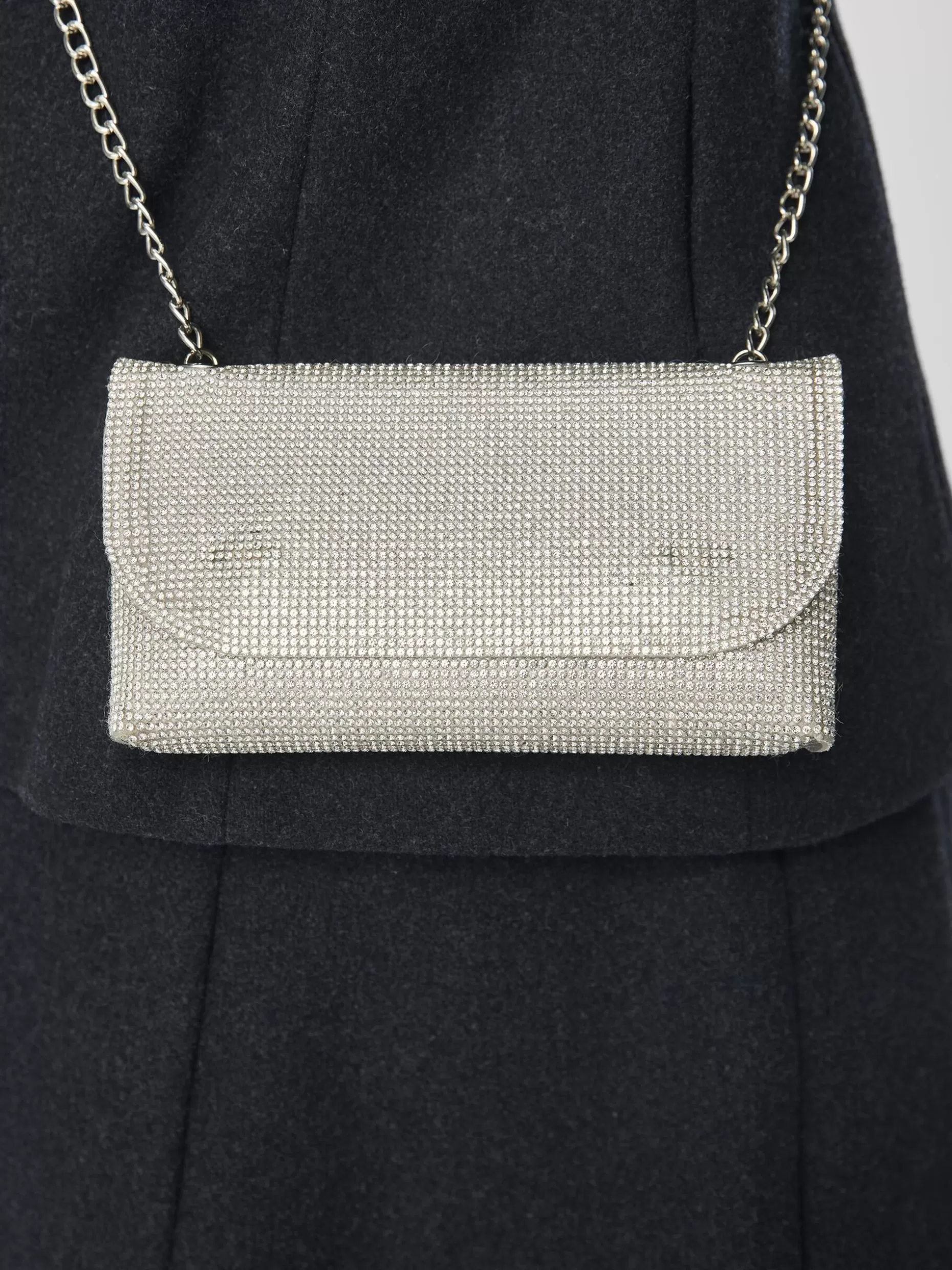 OBJECT METALLIC CROSSBODYTAS Silver Colour Online