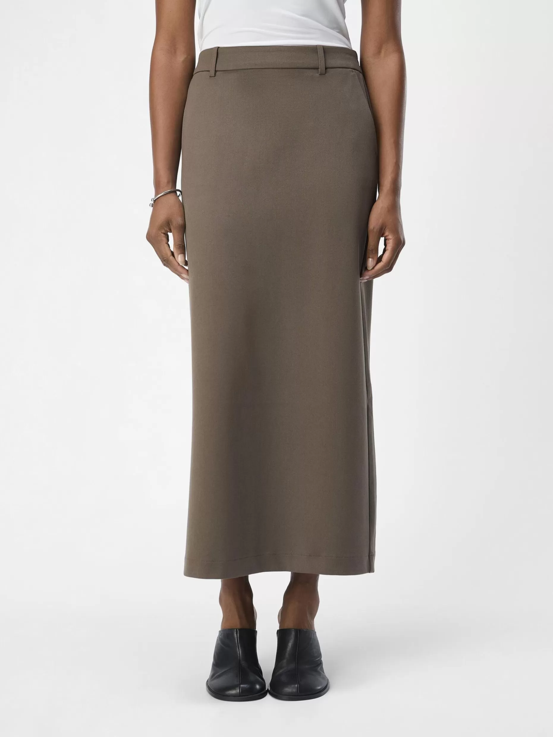 OBJECT MID-WAIST MAXI ROK Morel Discount