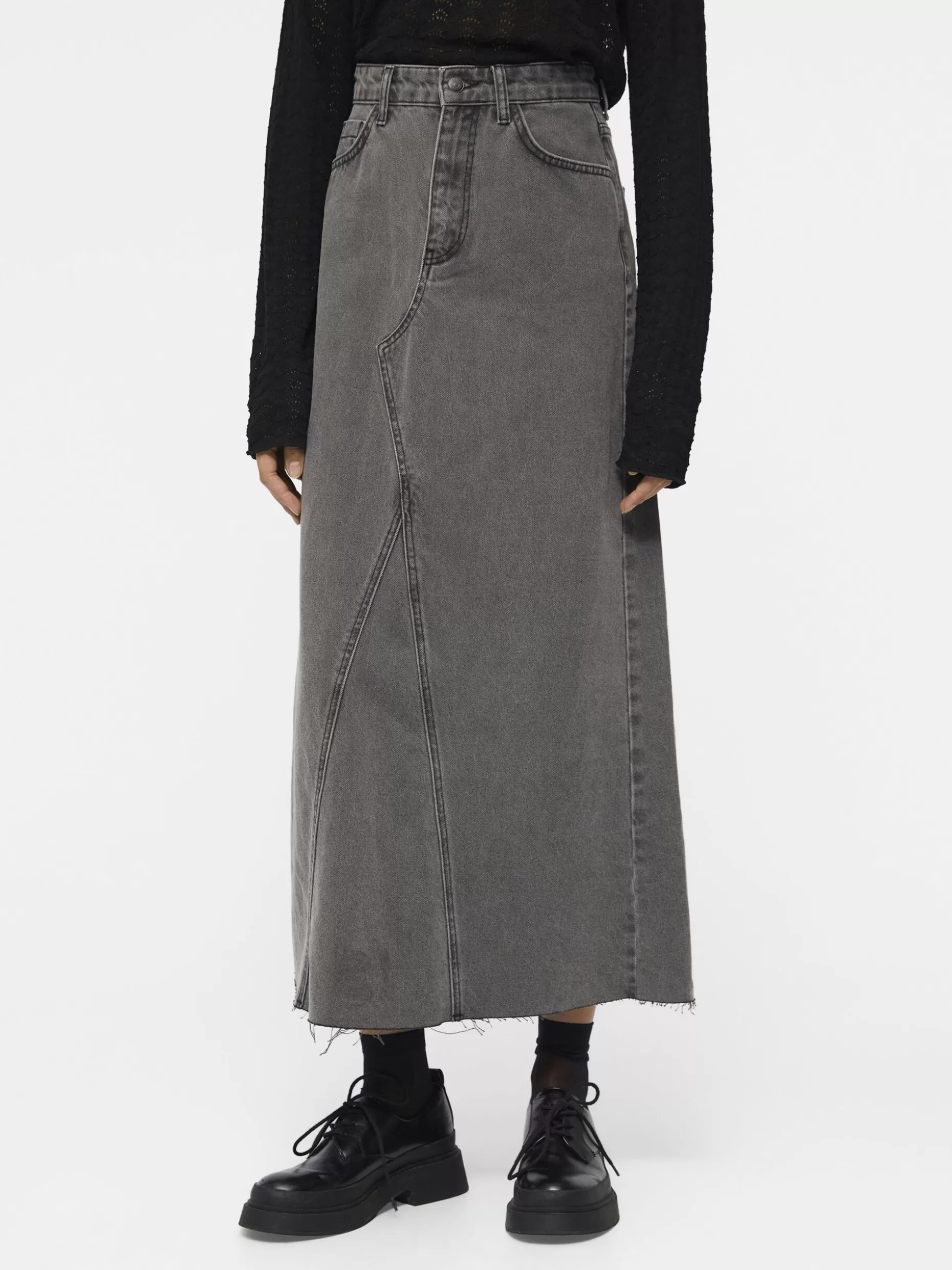 OBJECT OBJHARLOW MAXI DENIM ROK Grey Denim Online