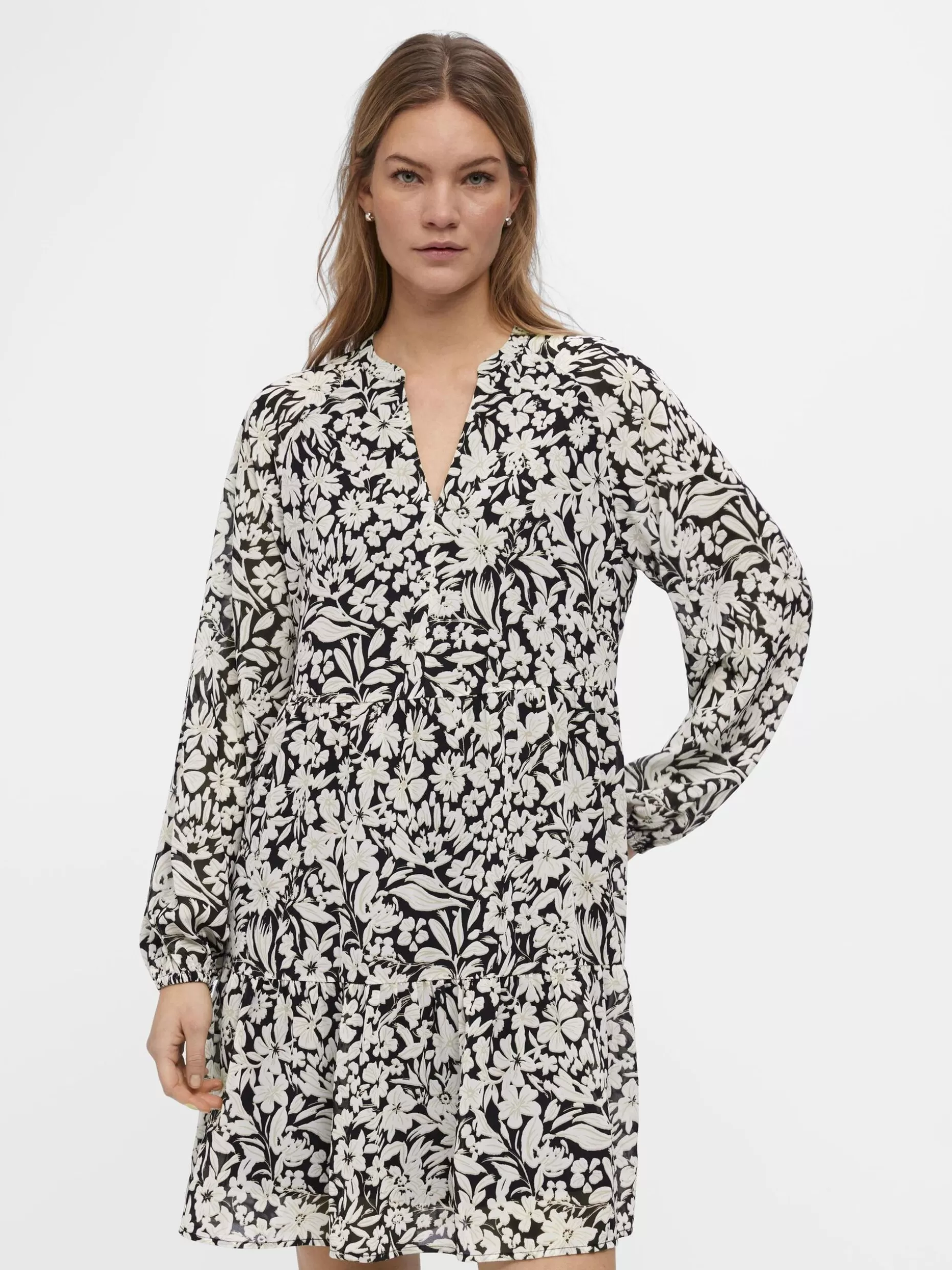 OBJECT OBJMILA GIA MINI JURK Cloud Dancer Flash Sale