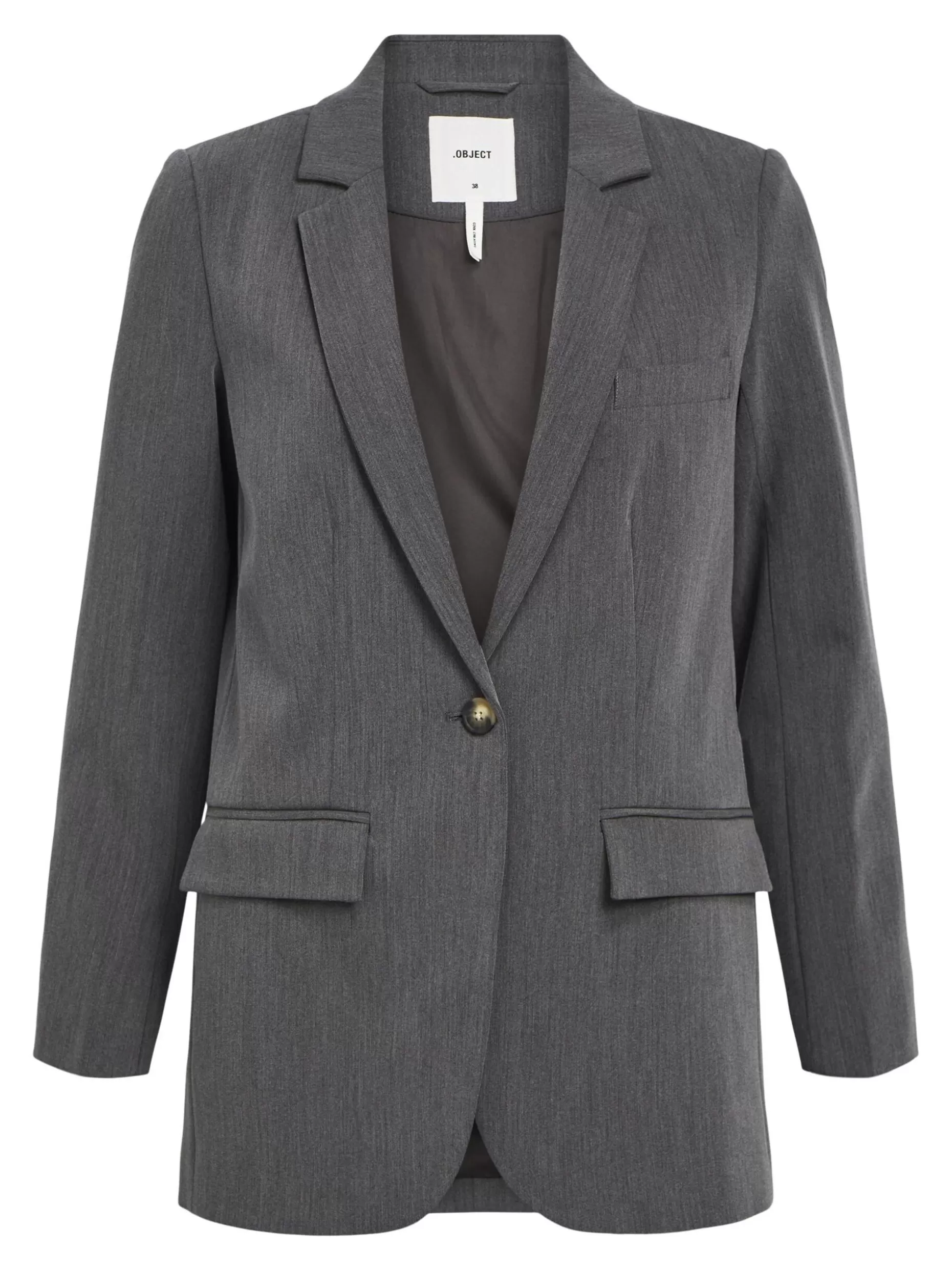 OBJECT OBJSIGRID BLAZER Medium Grey Melange Cheap