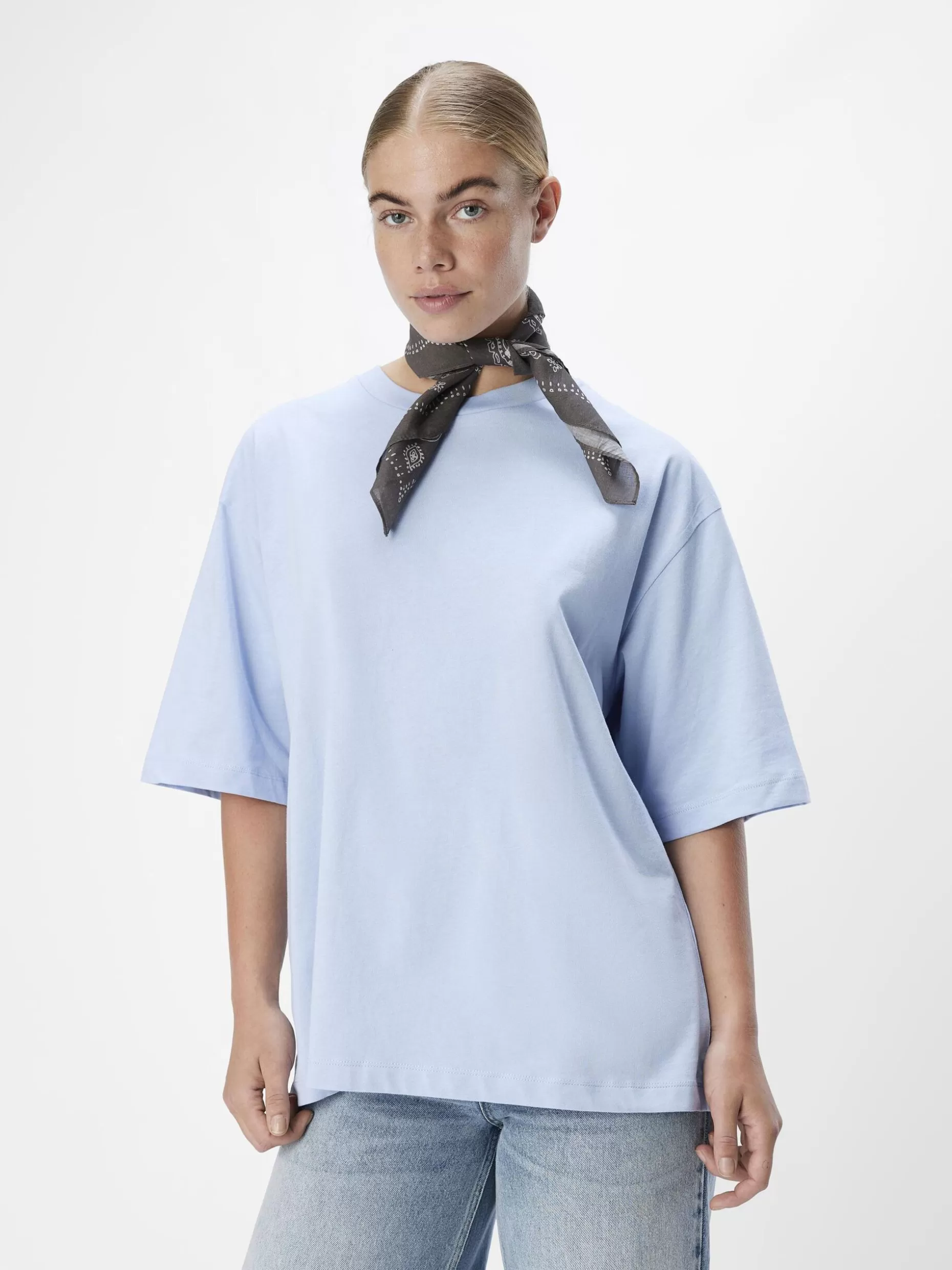 OBJECT OVERSIZED T-SHIRT Brunnera Blue Sale