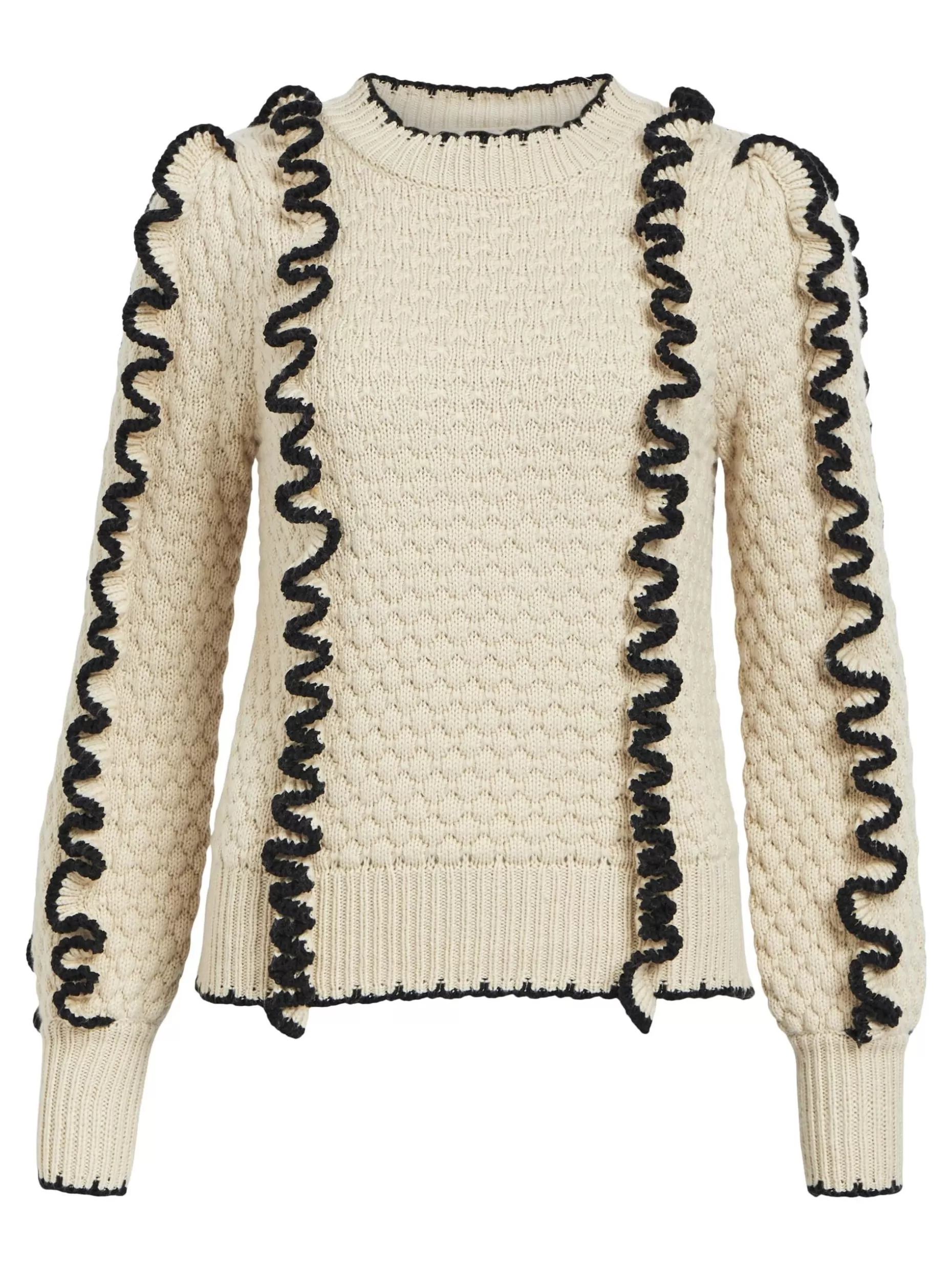 OBJECT RUCHES SWEATER Sandshell Fashion