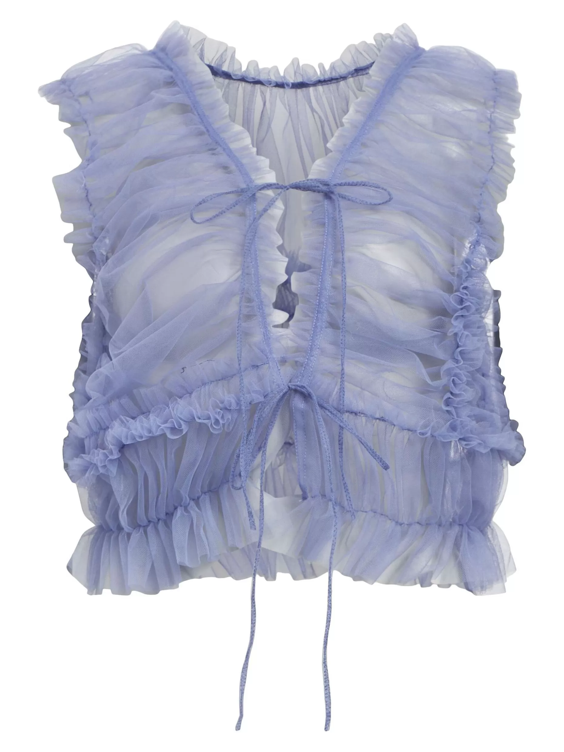 OBJECT TULLE TOP Brunnera Blue Shop