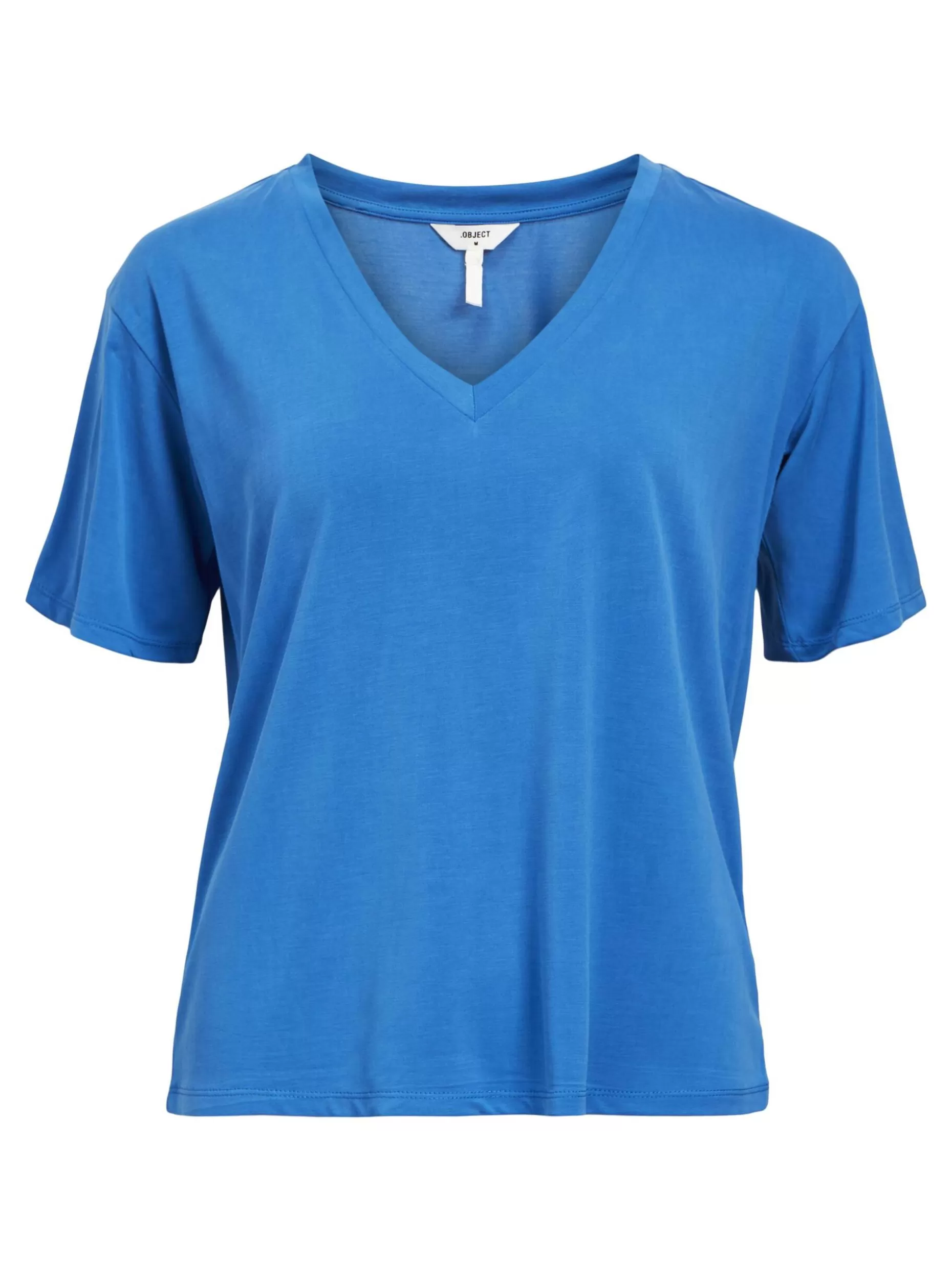 OBJECT V-HALS T-SHIRT Lapis Blue Store