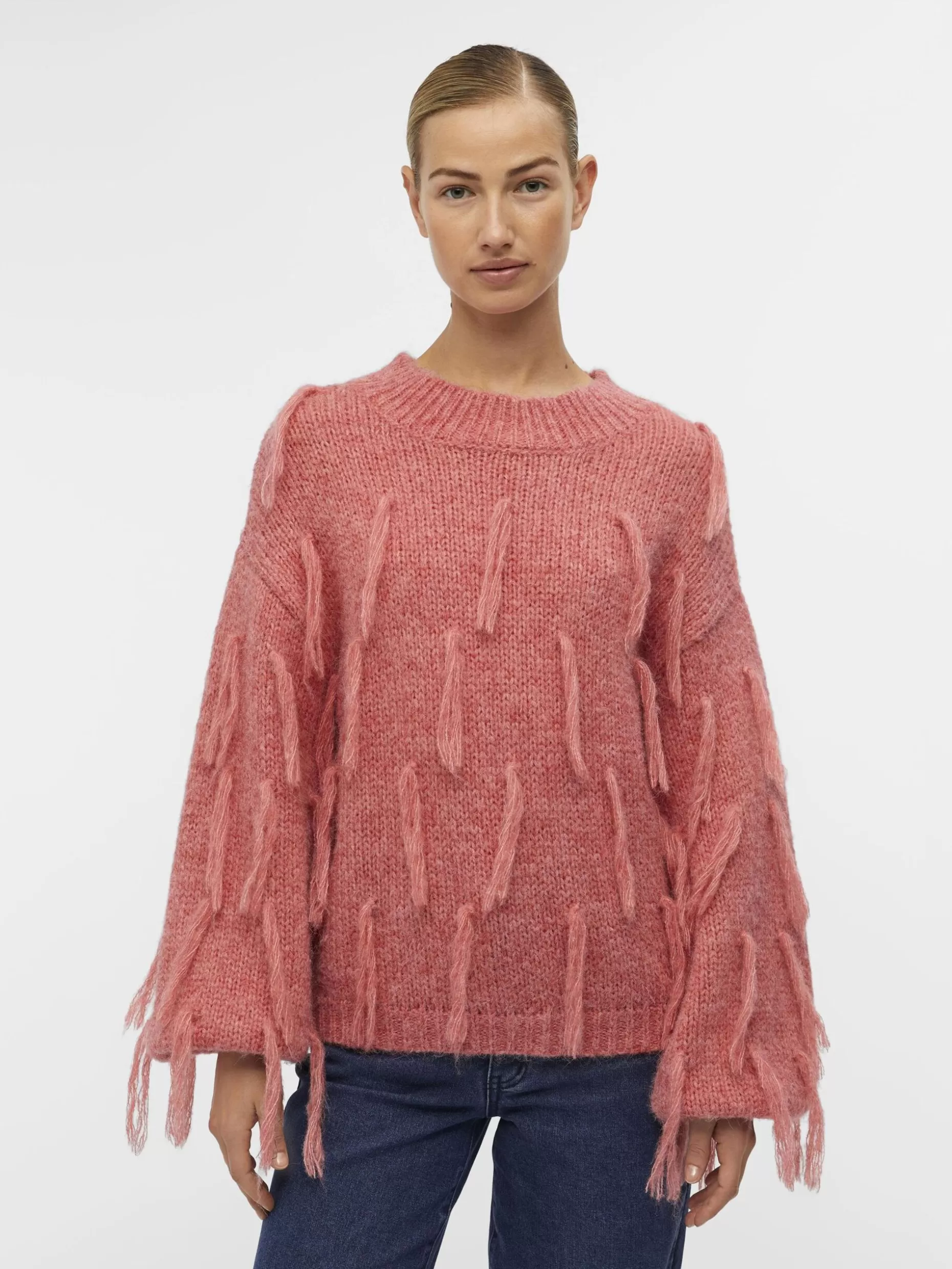 OBJECT WOLMIX SWEATER Tea Rose Best Sale